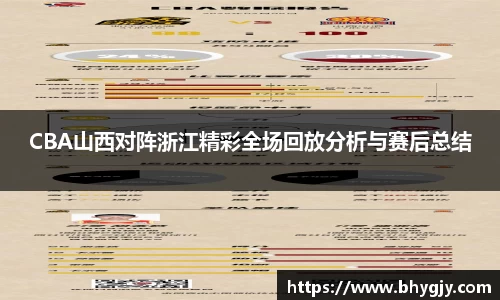 CBA山西对阵浙江精彩全场回放分析与赛后总结